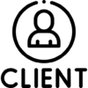 Client Centered Icon
